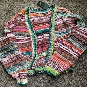 Wild Fable Multicolored Cardigan Size XL NWT